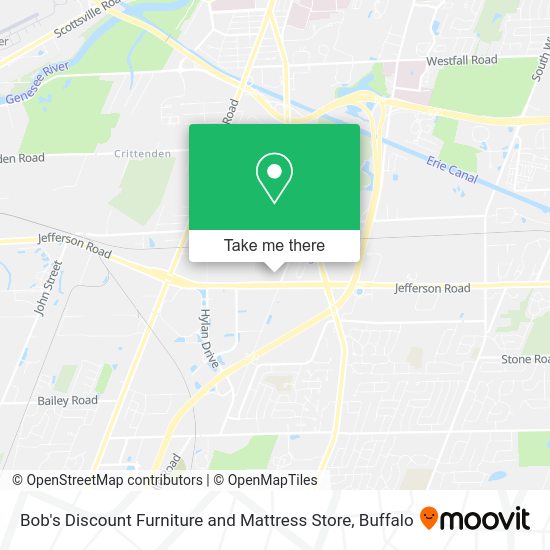 Bob's Discount Furniture and Mattress Store map