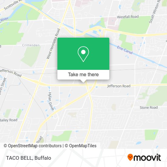 TACO BELL map