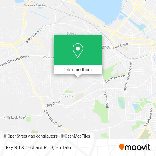 Fay Rd & Orchard Rd S map