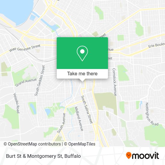 Burt St & Montgomery St map