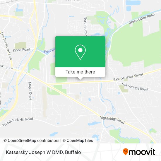 Katsarsky Joseph W DMD map