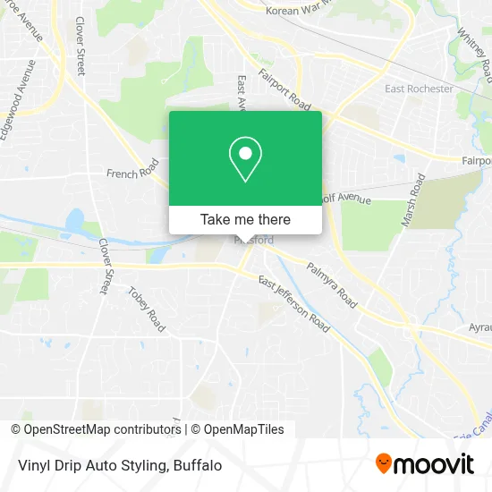 Vinyl Drip Auto Styling map