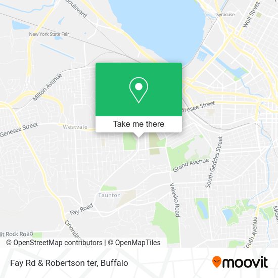 Fay Rd & Robertson ter map