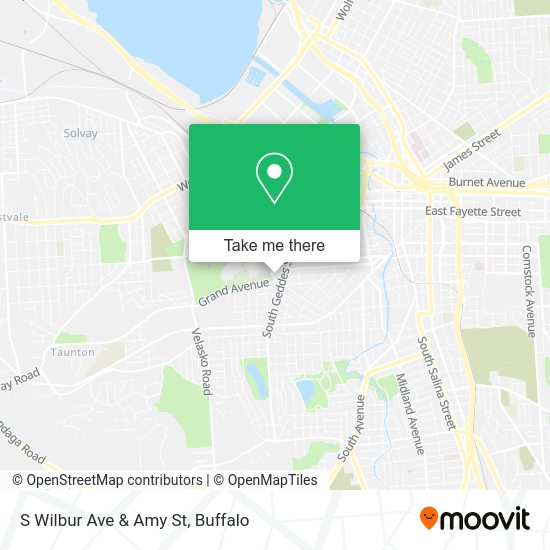 S Wilbur Ave & Amy St map