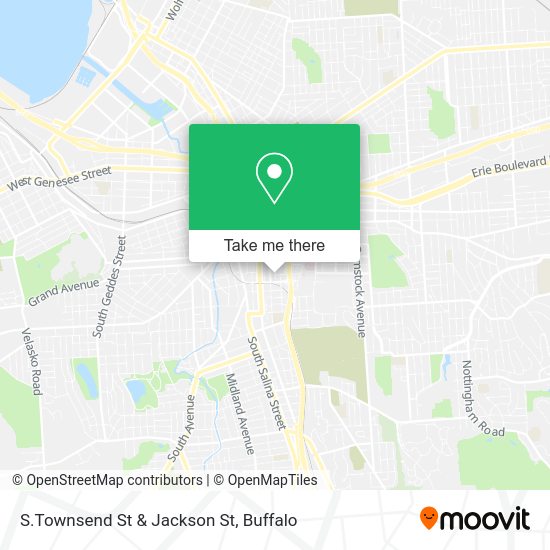 Mapa de S.Townsend St & Jackson St