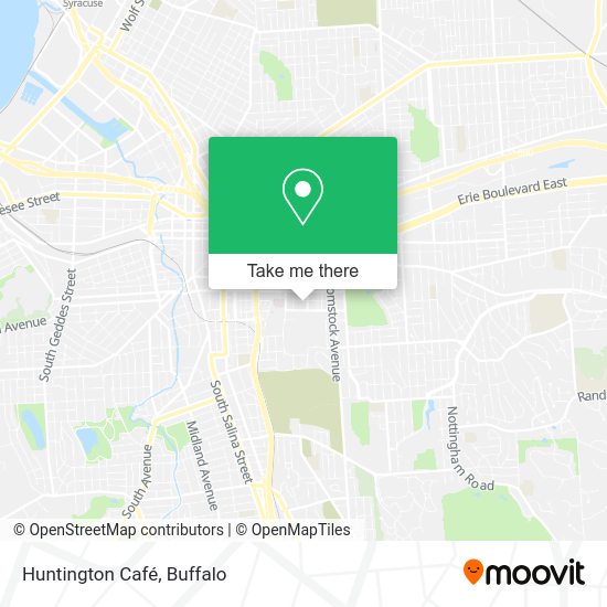 Mapa de Huntington Café