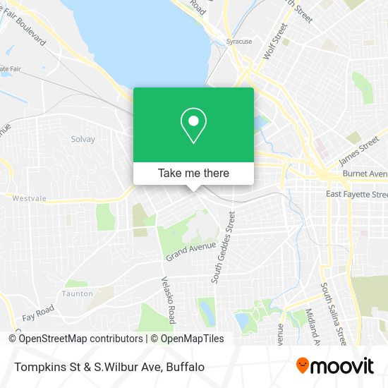 Mapa de Tompkins St & S.Wilbur Ave