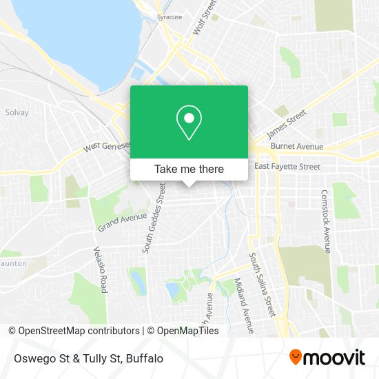 Mapa de Oswego St & Tully St