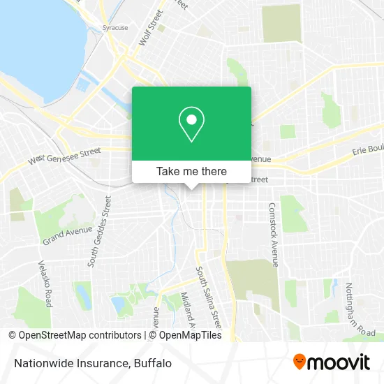 Nationwide Insurance map