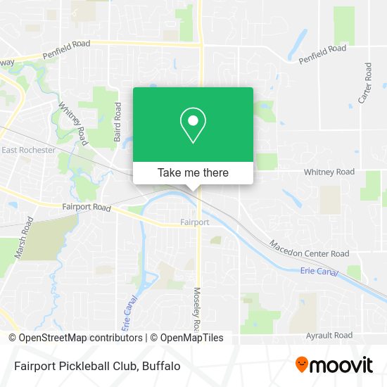 Mapa de Fairport Pickleball Club