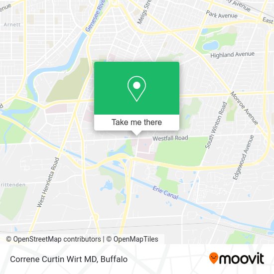 Correne Curtin Wirt MD map