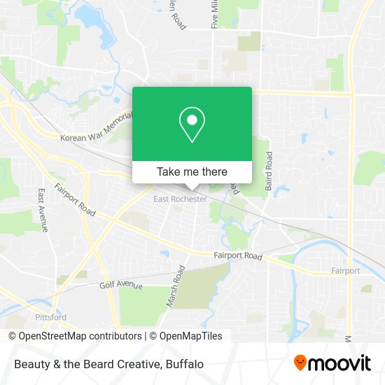 Beauty & the Beard Creative map