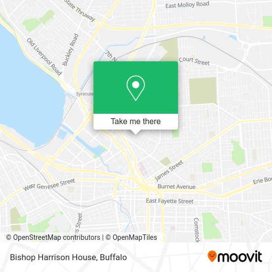 Mapa de Bishop Harrison House