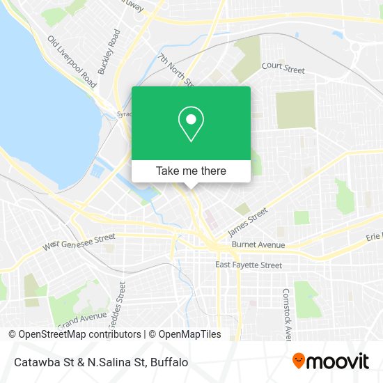 Mapa de Catawba St & N.Salina St