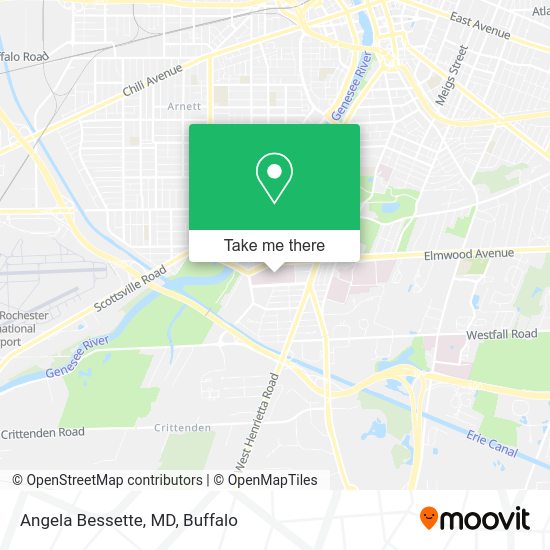Mapa de Angela Bessette, MD