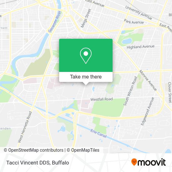 Mapa de Tacci Vincent DDS
