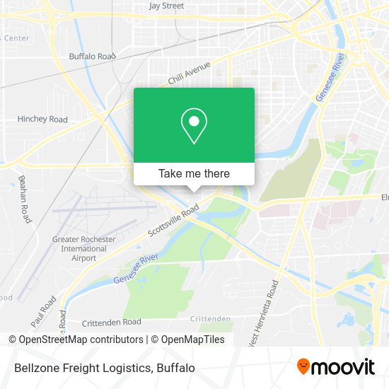 Bellzone Freight Logistics map