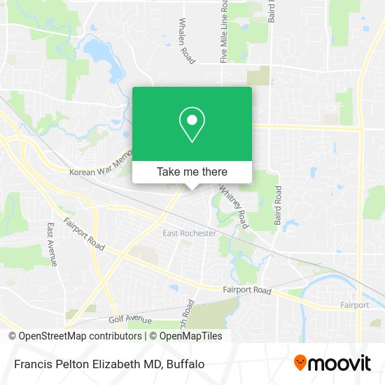 Francis Pelton Elizabeth MD map