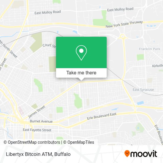 Libertyx Bitcoin ATM map