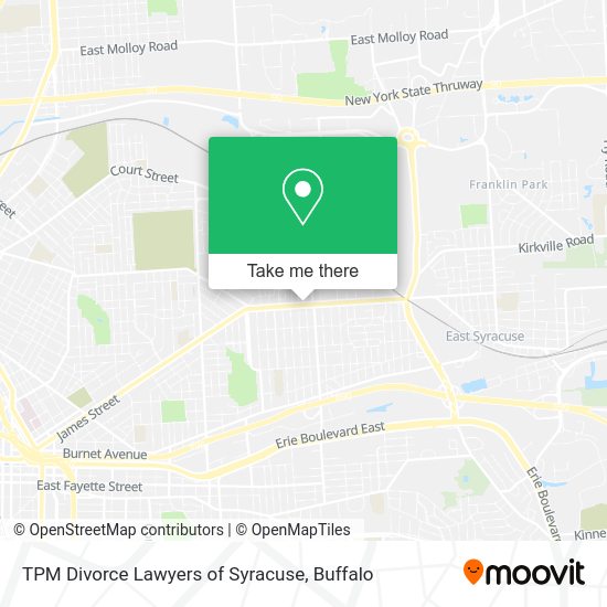 TPM Divorce Lawyers of Syracuse map