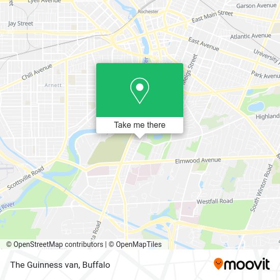 Mapa de The Guinness van