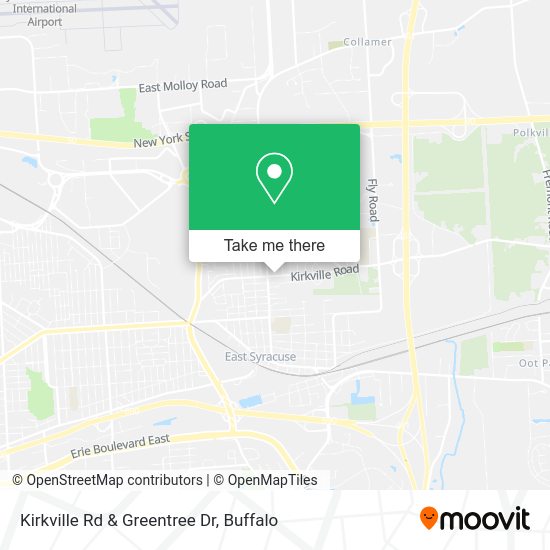 Mapa de Kirkville Rd & Greentree Dr