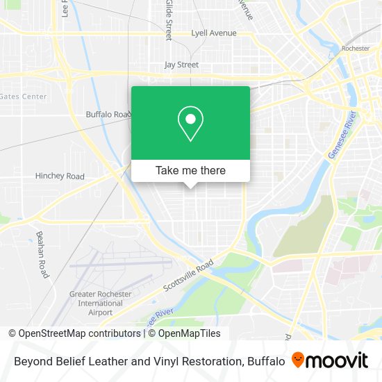 Beyond Belief Leather and Vinyl Restoration map