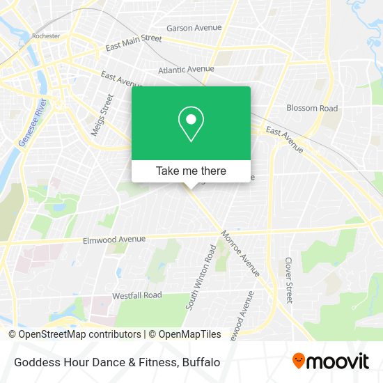Goddess Hour Dance & Fitness map