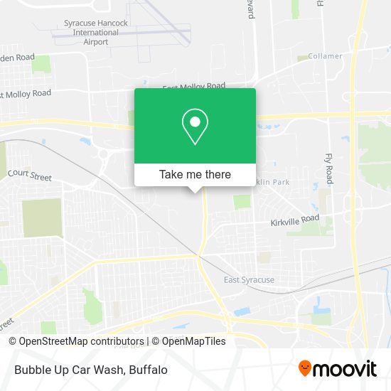 Mapa de Bubble Up Car Wash