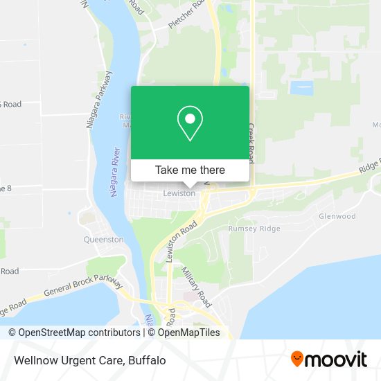 Wellnow Urgent Care map