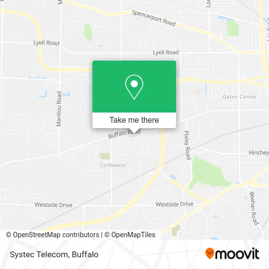 Mapa de Systec Telecom
