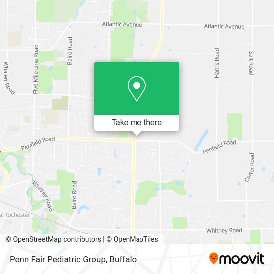 Penn Fair Pediatric Group map