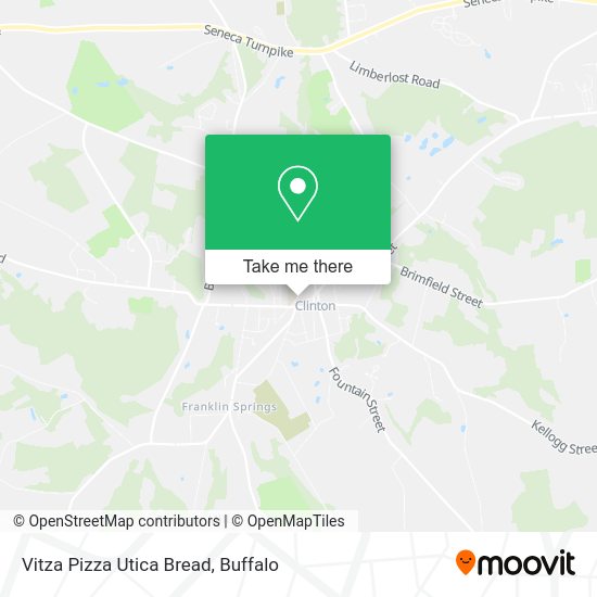 Mapa de Vitza Pizza Utica Bread