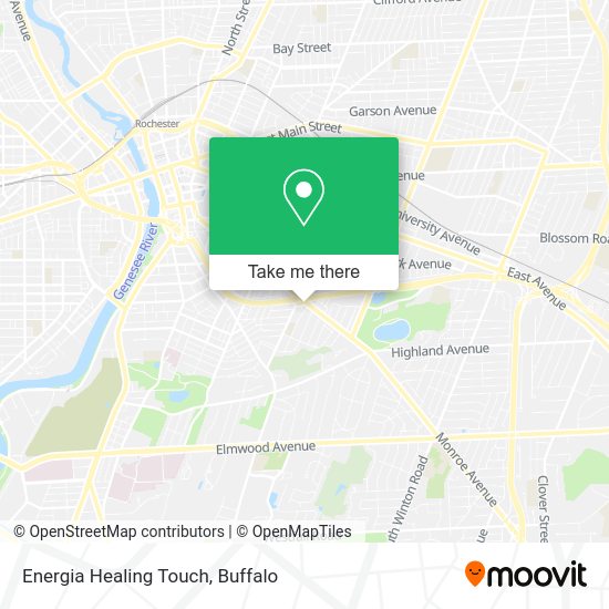 Energia Healing Touch map