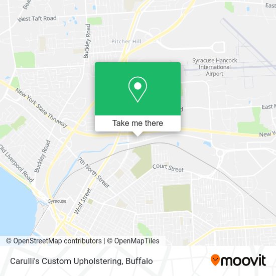 Carulli's Custom Upholstering map