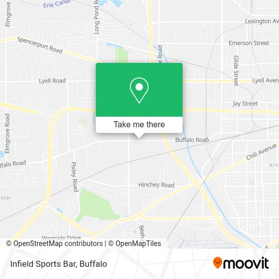 Mapa de Infield Sports Bar