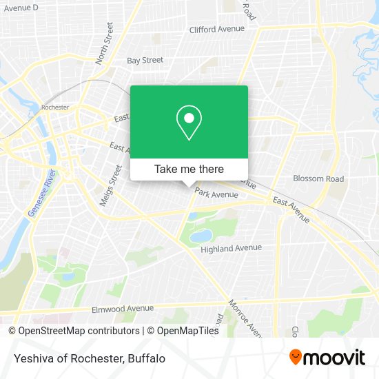 Mapa de Yeshiva of Rochester