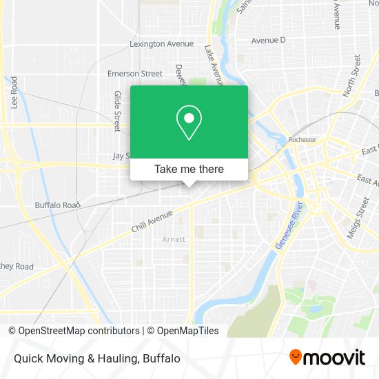 Quick Moving & Hauling map