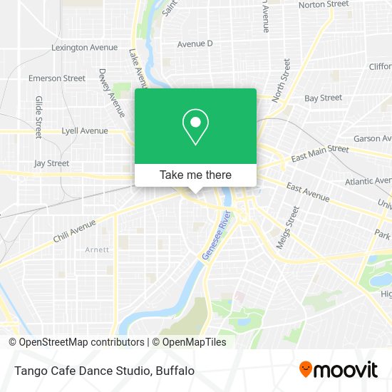 Tango Cafe Dance Studio map