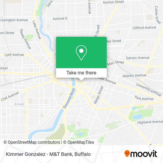 Kimmer Gonzalez - M&T Bank map