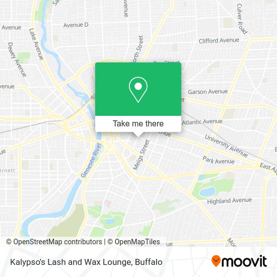 Mapa de Kalypso's Lash and Wax Lounge