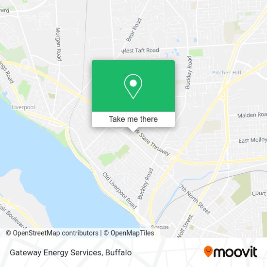 Gateway Energy Services map