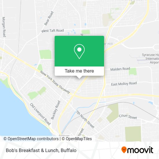 Mapa de Bob's Breakfast & Lunch