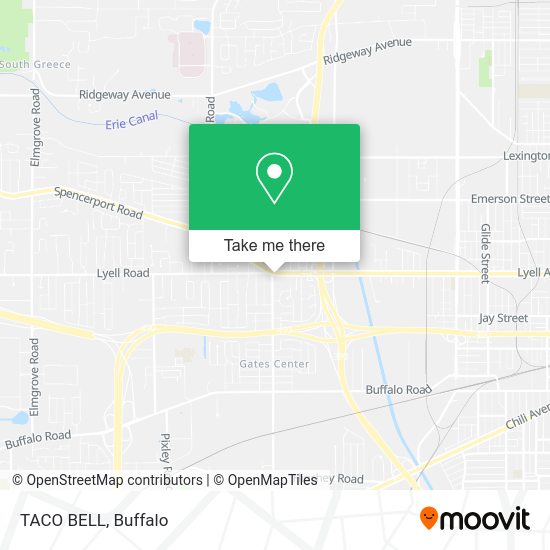 TACO BELL map