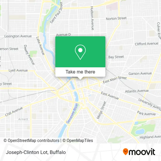 Joseph-Clinton Lot map