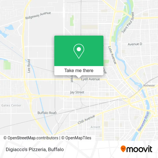 Mapa de Digiacco's Pizzeria