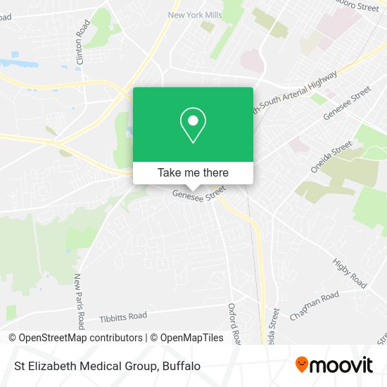 St Elizabeth Medical Group map