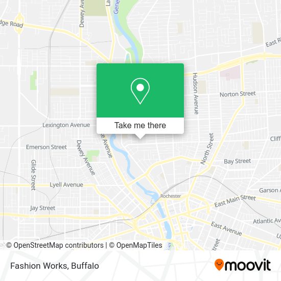 Mapa de Fashion Works