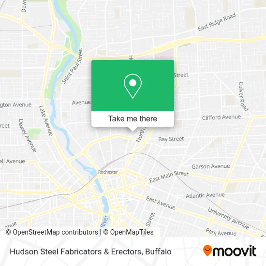 Hudson Steel Fabricators & Erectors map
