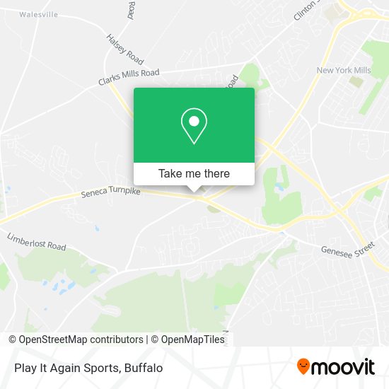 Play It Again Sports map